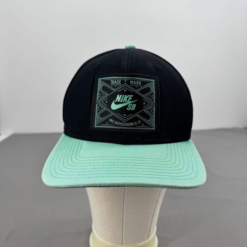 Nike SB Snapback Hat Black/Teal